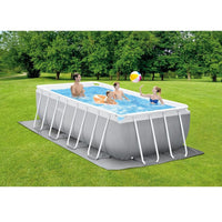 Intex Rectangular Prism Frame Pool 400 x 200 x 122 cm- 8418 liters  With cartridge filter - Karout Online -Karout Online Shopping In lebanon - Karout Express Delivery