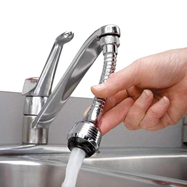 Turbo Flex 360 Flexible Faucet Sprayer Water Extender Home & Kitchen