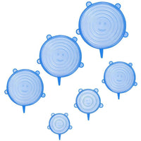 Super Stretch Silicon Lids (6 Pcs) Home & Kitchen
