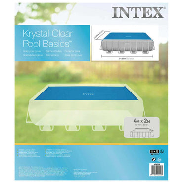 Intex Solar Cover for Swimming Pool 28028 400x200cm Blue - Karout Online -Karout Online Shopping In lebanon - Karout Express Delivery
