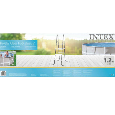 Intex 28066 Galvanized Steel Pool Ladder 122cm - Karout Online -Karout Online Shopping In lebanon - Karout Express Delivery