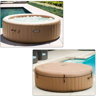 Intex Bubble SPA Massage Round 216x71 Cm - Karout Online -Karout Online Shopping In lebanon - Karout Express Delivery