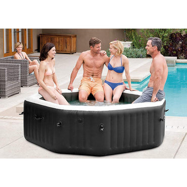 Intex Pure Spa Bubble Jet and Salt Water System  201 x 71 cm - Karout Online -Karout Online Shopping In lebanon - Karout Express Delivery