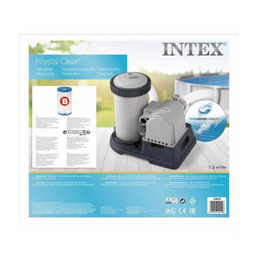 Intex 28634 Krystal Clear Filter Pump 2,500gal per hour for pools up to 24ft - Karout Online -Karout Online Shopping In lebanon - Karout Express Delivery