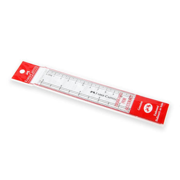 Faber Castell Plastic Ruler 15cm - Karout Online -Karout Online Shopping In lebanon - Karout Express Delivery