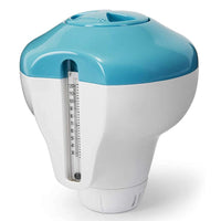 Intex 2 In 1 Floating Swimming Pool Chlorine Dispenser And Thermometer 29043 Summer