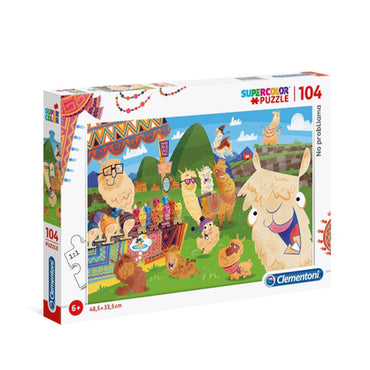 Clementoni  No ProbLLAMA 104 pcs Puzzle - Karout Online -Karout Online Shopping In lebanon - Karout Express Delivery