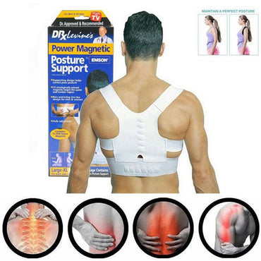 Power Magnetic Posture Support Belt Men Women Magnetic Shoulder Back - Karout Online -Karout Online Shopping In lebanon - Karout Express Delivery