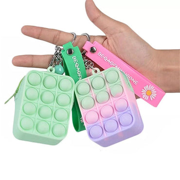 Small Pop It fidgets Keychain Simple Bag PO-02 / SW-12 - Karout Online -Karout Online Shopping In lebanon - Karout Express Delivery