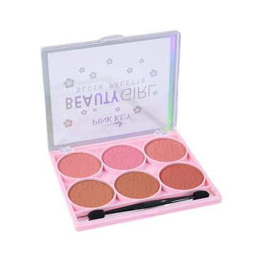 Pink Key Beauty Girl Blush Palette - Karout Online -Karout Online Shopping In lebanon - Karout Express Delivery