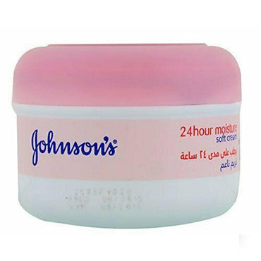 Johnson's 24-hour Moisture Soft Cream 200ml - Karout Online -Karout Online Shopping In lebanon - Karout Express Delivery
