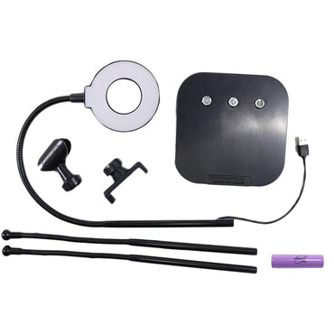 3 in 1 Selfie Live Broadcast Artifact Stand with Lighting - Karout Online -Karout Online Shopping In lebanon - Karout Express Delivery