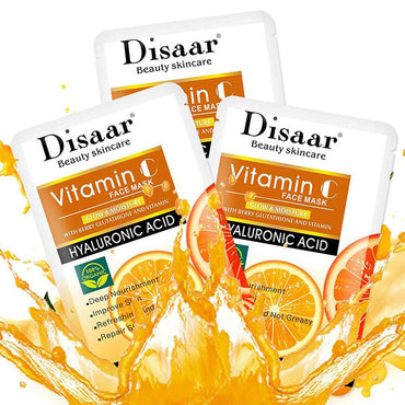 Disaar Beauty Vitamin C Face Mask - Karout Online -Karout Online Shopping In lebanon - Karout Express Delivery