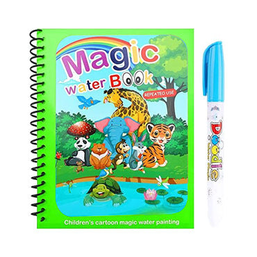 Magic Water Drawing Book Painting Drawing Toys Sensory Early Education Toys for Kids / 22FK211/ KL968 / KX-184