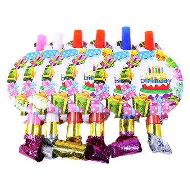 Birthday -  Blowouts (6 pcs) / E-112/416083