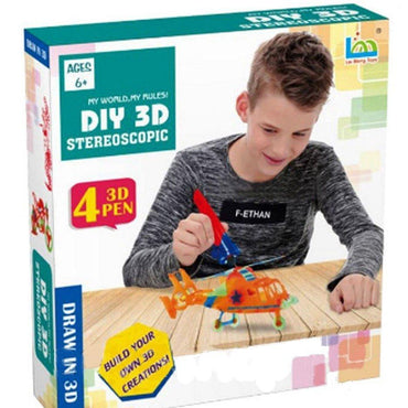 DIY 3D PLANE WITH BATTERY.