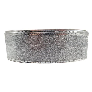 Christmas Glitter Ribbon 2.5 cm - Karout Online -Karout Online Shopping In lebanon - Karout Express Delivery