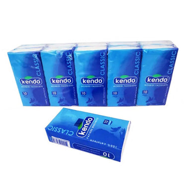 Kendo Classic Pocket Tissue set ( 10 Pcs) - Karout Online -Karout Online Shopping In lebanon - Karout Express Delivery