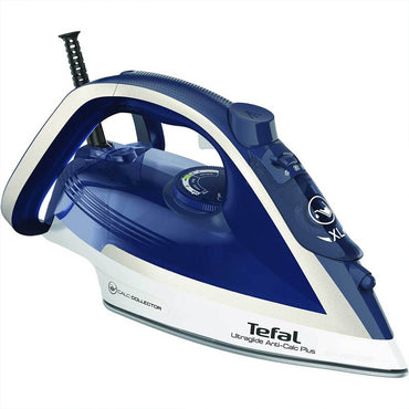 Tefal Ultraglide Anti-Calc Plus Steam Iron 2800 Watts, Blue / FV5820G0
