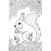 Pegasus Mini Adult Colouring Pad - Animals