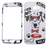 Phone Cover For Samsung A3 2017 2 in 1 Back And Front - Karout Online -Karout Online Shopping In lebanon - Karout Express Delivery