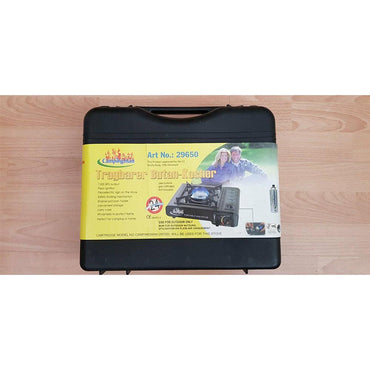 Pamchal Gas Portable Butane Stove Black - Karout Online -Karout Online Shopping In lebanon - Karout Express Delivery