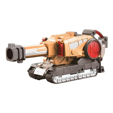 HAND PULL ALLOY TANK TRANSFORM SOFT SHOOTING GUN.