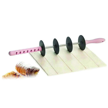 Blade Adjustable Rolling Roller Cutter Cookie and Pastry Cutter - Karout Online -Karout Online Shopping In lebanon - Karout Express Delivery