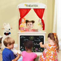 Showtime  Wooden Puppets With  Mini Store