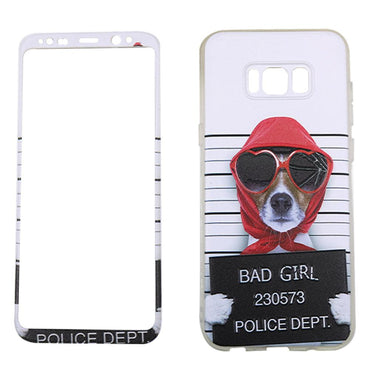 Phone Cover For Samsung S8 Plus 2 in 1 Back And Front - Karout Online -Karout Online Shopping In lebanon - Karout Express Delivery