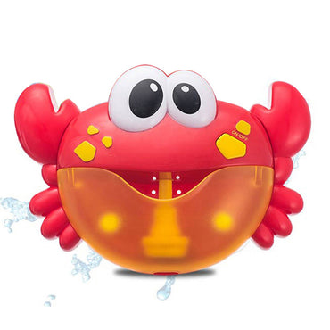 Cute Crab Bubble Machine Automatic Blowing Bubble With Music Baby Bath Funny / 860005