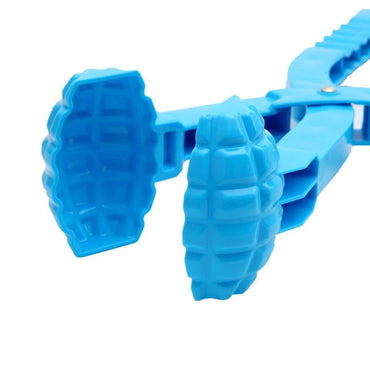 Grenade Shape Snowball Clip Maker Creative Snowballs for Kids Outdoor Snow Toys