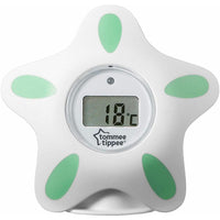 Tommee Tippee Closer To Nature Bath & Room Thermometer Baby Digital Star - Karout Online -Karout Online Shopping In lebanon - Karout Express Delivery