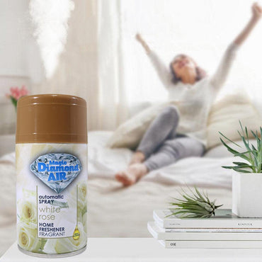 Magic Diamond Air -Air freshener Spray White rose - Karout Online -Karout Online Shopping In lebanon - Karout Express Delivery