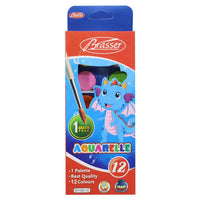 Brasser Watercolour Paint ( 12 Color) / P-226 / B1120-12 - Karout Online -Karout Online Shopping In lebanon - Karout Express Delivery