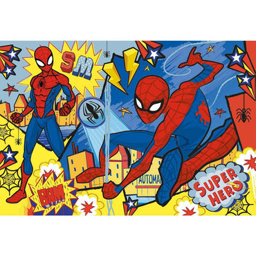 Clementoni Maxi  Spider-Man Supercolor 24 pcs Puzzle - Karout Online -Karout Online Shopping In lebanon - Karout Express Delivery
