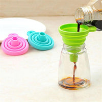 Qingfeng Foldable Silicone Funnel - Karout Online -Karout Online Shopping In lebanon - Karout Express Delivery
