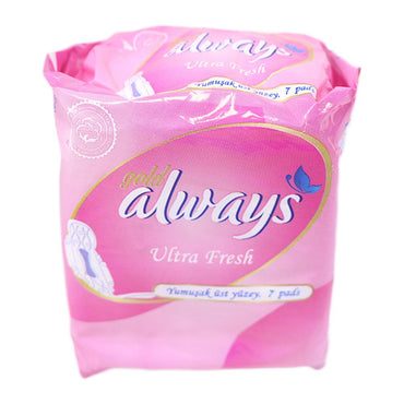 Always Gold Ultra Fresh Soft Surface Pads  x 7 - Karout Online -Karout Online Shopping In lebanon - Karout Express Delivery