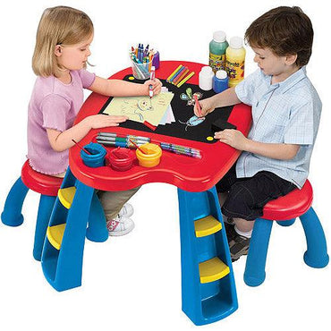 Crayola Creativity Play Station Desk & Chair Set - Karout Online -Karout Online Shopping In lebanon - Karout Express Delivery