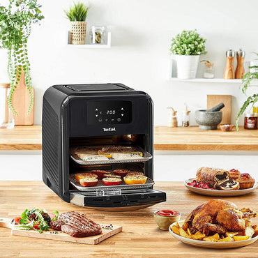 Tefal EasyFry 9in1 Digital Air Fryer, Grill & Oven, 11L, Black / FW501827 - Karout Online -Karout Online Shopping In lebanon - Karout Express Delivery