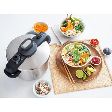 Tefal Secure Compact Pressure Cooker 8 L / P3534446 - Karout Online -Karout Online Shopping In lebanon - Karout Express Delivery