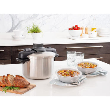 Tefal Secure Compact Pressure Cooker 8 L / P3534446 - Karout Online -Karout Online Shopping In lebanon - Karout Express Delivery