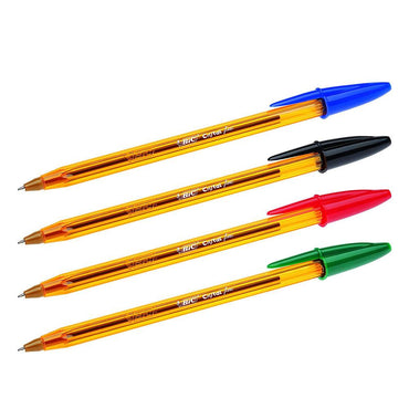 Bic Cristal Fine Ballpoint Pen / 4 Colors - Karout Online -Karout Online Shopping In lebanon - Karout Express Delivery