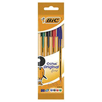 Bic Cristal Fine Ballpoint Pen / 4 Colors - Karout Online -Karout Online Shopping In lebanon - Karout Express Delivery