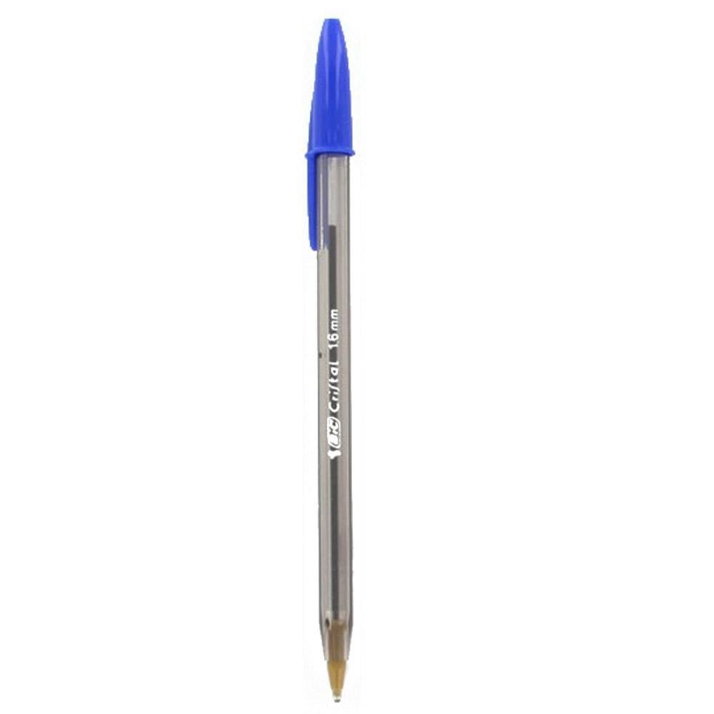 NET) Bic Cristal Large Ballpoint Pen 1.6mm Blue