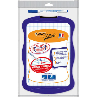 BIC Kids Velleda White Board Double Sided 20 x 30 cm - Karout Online -Karout Online Shopping In lebanon - Karout Express Delivery