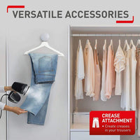 Tefal Access Steam+ Handheld Garment/Clothes Steamer Black and Silver/ DT8150E0 - Karout Online -Karout Online Shopping In lebanon - Karout Express Delivery