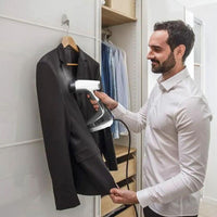 Tefal Access Steam + Handheld Garment / Clothes Steamer Black and White / DT8135E0 - Karout Online -Karout Online Shopping In lebanon - Karout Express Delivery