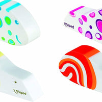 Maped Ergo Fun Fancy Assorted Design Eraser.