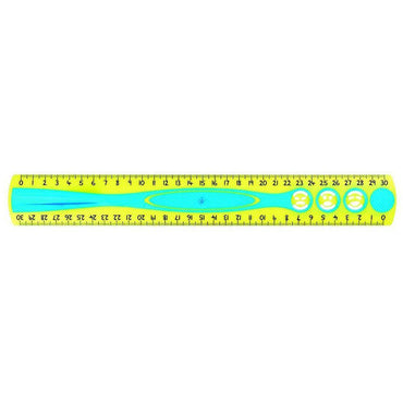 MAPED Kidy Grip 30 CM Straight Plastic Ruler - Karout Online -Karout Online Shopping In lebanon - Karout Express Delivery